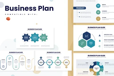 Business Plan Powerpoint Infographic Template – Slidewalla