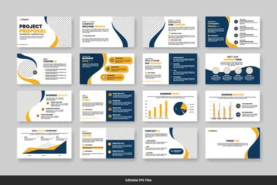 Business Plan Layout presentation template Google Slides and PowerPoint