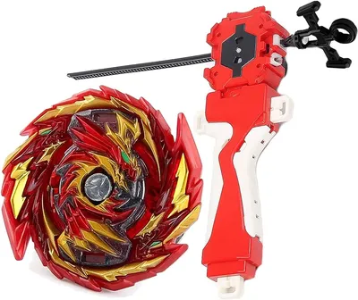 Amazon.com: MECHGYRO Play Blade Blade Toy Set Metal Fusion Burst Launcher  Lr Gyro GT B-155 Booster Master Diabolos.Gn Bey Battling Top Toys Left and  Right Launcher Handle Grip Blades Game Set Gift