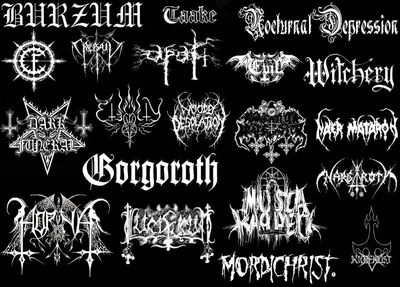 Откуда и когда появились дикие нечитаемые логотипы метал-групп | MAXIM