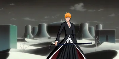 Наклейки, стикеры аниме, манга Блич Bleach на листе А5