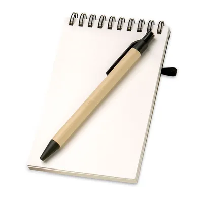 Блокнот с ручкой с логотипом, цвет черный, материал бумага - цена от 289  руб | Купить в Санкт-Петербурге