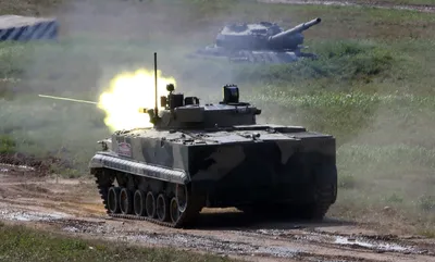 Ukraine's New Upgunned BMP-1 Fighting Vehicle Shoots Farther