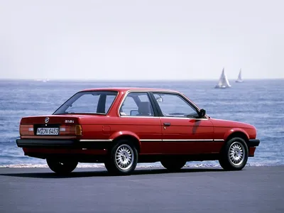 Фотография BMW 3 Series E30 325i черных Автомобили