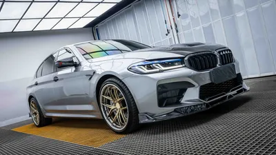 BMW F90 M5 Carbon Fiber Artisan Front Lip | Eurobahndynamics