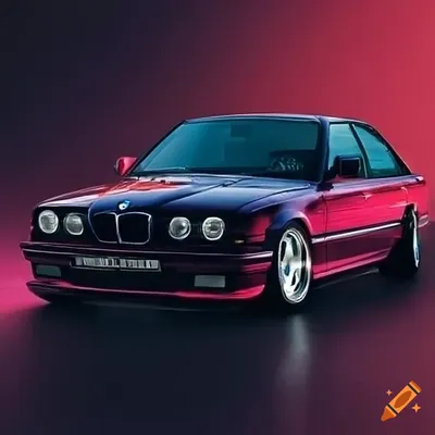 Legendary germany 4 door sedan BMW M5 E34 with S38B36 3.6L R6 engine #5  Drawing by Vladyslav Shapovalenko - Fine Art America