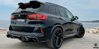 Carbon fiber widebody kit for BMW X5 M by Larte Design