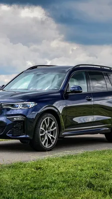 Pictures BMW Crossover X7, G07, M50i Blue Metallic 1080x1920