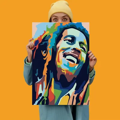 Трафарет Боб Марли купить для Стен — Шаблоны и Картинки в интернет магазине  allstick.ru
