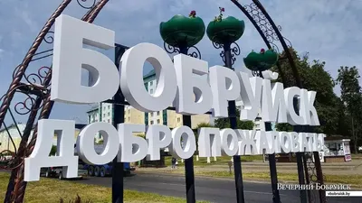 Въезд в Бобруйск украсила декоративная арка. Узнали, как создавали  «гостевые ворота» | bobruisk.ru
