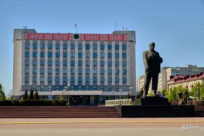 Площадь Ленина в Бобруйске - описание достопримечательности Беларуси  (Белоруссии)