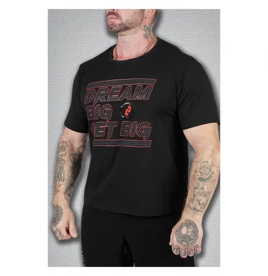 Купить Muscleguys New Muscle Gym, бодибилдинг, тонкая футболка с короткими  рукавами и принтом, спортивная одежда для бега, хлопковая одежда с  квадратным воротником, мужская рваная футболка для фитнеса | Joom