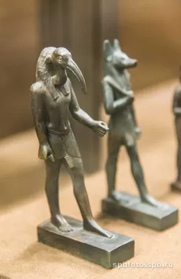 Тот-Джехути - серебряная подвеска-амулет в древнеегипетском стиле