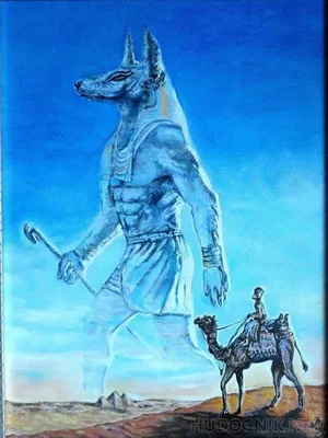 Картина Боги Египта. Размеры: 30x40, Цена: 10000 рублей Художник Ясинская  Валерия