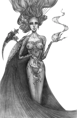 Мара - могущественная богиня смерти, зимы, царица ночи в славянской  мифологии. Осенью она приходит в мир живых и зовёт с собой зиму. В ее… |  Instagram