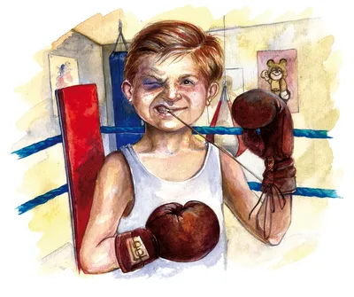 Как нарисовать боксера поэтапно 4 урока