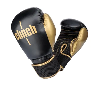 Купить Перчатки боксерские Clinch Aero черно-золотые C135 🚩 в  интернет-магазине в Москве COMBATMARKT