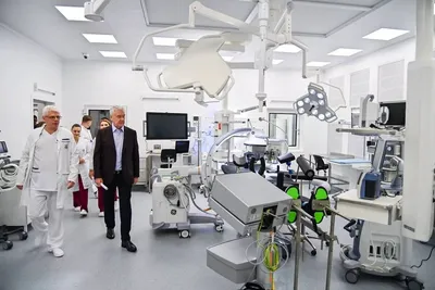 Осмотр больницы в Коммунарке • Президент России