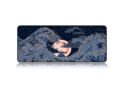 Обои амолед, OLED, большая волна у канагавы - хокусай, Большая волна  Канагава, японское искусство для iPhone 6, 6S, 7, 8 бесплатно, заставка  750x1334 - скачать картинки и фото