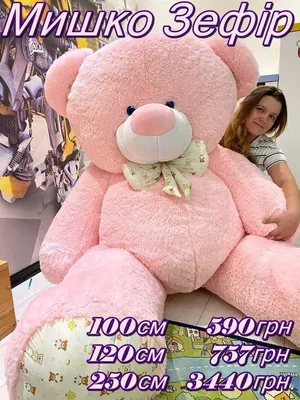 Купить Мягкую игрушку Медведи большие, 200 см. в интернет магазине Королева  Игрушек оптом и в розницу