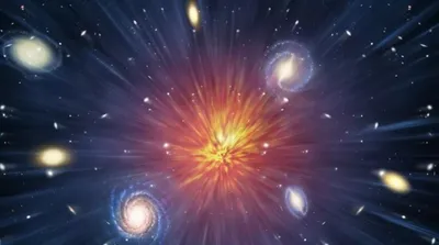 Большой взрыв: рождение Вселенной и загадки ее эволюции» — создано в  Шедевруме