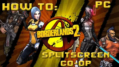 How To Set Up Borderlands 2 Split Screen on PC - YouTube