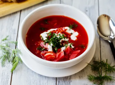 Борщ с помидорами рецепт – Украинская кухня: Основные блюда. «Еда»