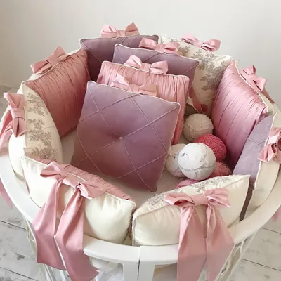 Бортики в кроватку для новорожденных,Бортики Happy Family Studio | Mama  Relax