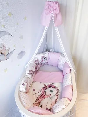 Бортики в кроватку для новорожденных с постельным бельем купить по цене  3100 ₽ в интернет-магазине KazanExpress