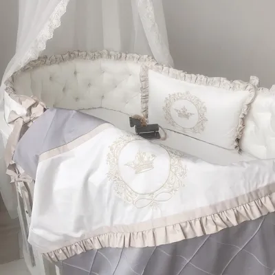 Комплект в кроватку с бортиками / бортики для новорожденных / защита в  детскую кроватку / бортики-подушечки (ID#1328927038), цена: 2408 ₴, купить  на Prom.ua
