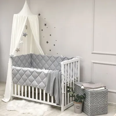 Бортики в кроватку для новорожденных Комплект для новорожденных в кроватку  Бортики для овальной кроватки Бортики подушки | AliExpress