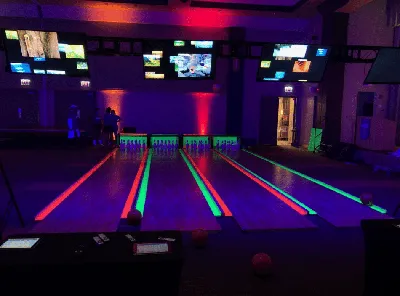 Cosmic Bowling | Neon Entertainment Booking Agency Corporate College  Entertainment
