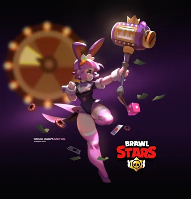 Bibi entry for Brawl Stars art contest. Batch 4. Frame: 0049 [Tag #QCCU2JR]  : r/Brawlstars