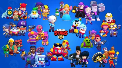 STL file Pack of 10 brawlers brawl stars number 2 🌃・Model to download and  3D print・Cults
