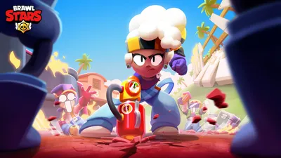 Brawl Stars on X: \"It's not a miracle Fang and Buster are still around.  It's Maisie 🌽 Maisie is coming TOMORROW in the Brawl Pass! #RumbleJungle  https://t.co/qLrHcezqEb\" / X