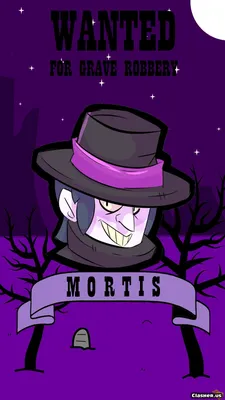 Illustration of mortis in brawl stars style on Craiyon