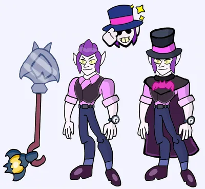 ArtStation - Brawl Stars - Mortis, NemGa _ | Brawl, Star art, Fan art