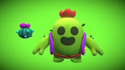 spike, brawler, brawl stars, background - Brawl Stars Wallpapers |  Clasher.us