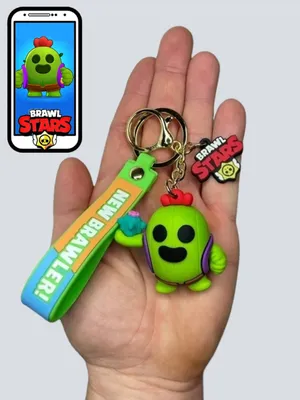Line Friends X Brawl Stars Spike New Product Original Anime Model  Valentine's Day Gift Supercell