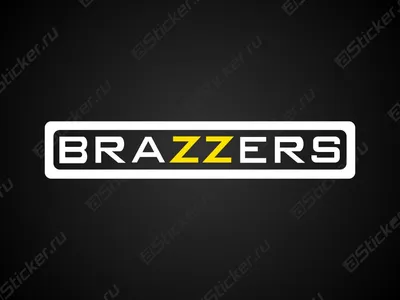 Наклейка на авто - Brazzers, купить наклейку на авто Brazzers,  наклейка-логотип Brazzers