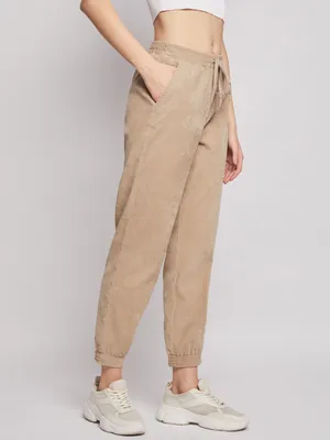 Широкие вельветовые брюки цвет: молочный, артикул: 3809011548 – купить в  интернет-магазине sela