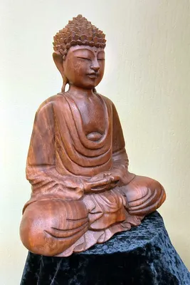Фигурка для чайной церемонии \"Будда\", дерево самшит • Магазин чая