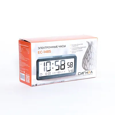 Часы с будильником электронные ARTSTYLE CL-B80WBL по цене 2317 ₽/шт. купить  в Москве в интернет-магазине Леруа Мерлен