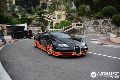 The legendary Bugatti Veyron 16.4 Grand Sport Vitesse