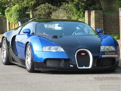 Used Bugatti Veyron 16.4 for sale | Black Blue Over Blue