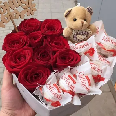 Купить Необычный букет роз \" Для любимой!\" с доставкой в Чехове, Подольске,  Серпухове