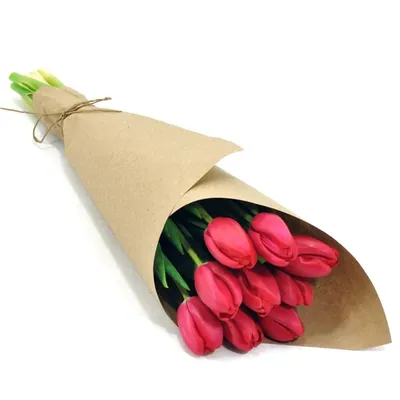 Купить реальные букеты тюльпанов 2500 р. в интернет магазине Модный букет с  доставкой по Москве