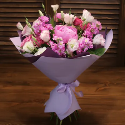 Букет в вазе \"Любимой маме\" - заказать доставку цветов в Москве от Leto  Flowers