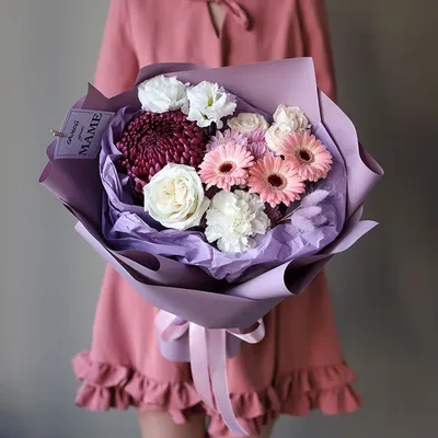 Купить Сборный букет цветов для мамы в Новосибирске