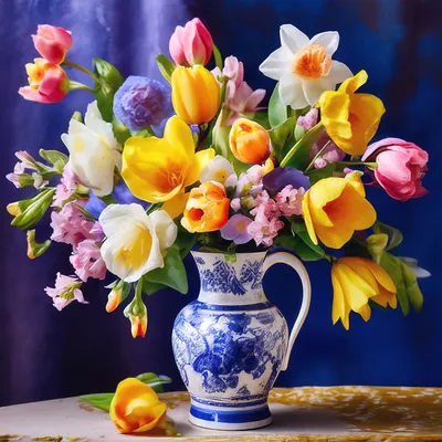Букет весенних цветов из мыла ручной работы (ID#1751060944), цена: 310 ₴,  купить на Prom.ua